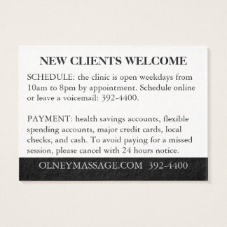 Orange, Black, White for Massage and Aesthetics