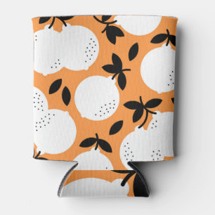 Orange Bliss: Exquisite Fruit Pattern Can Cooler