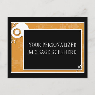 orange block scheme postcard