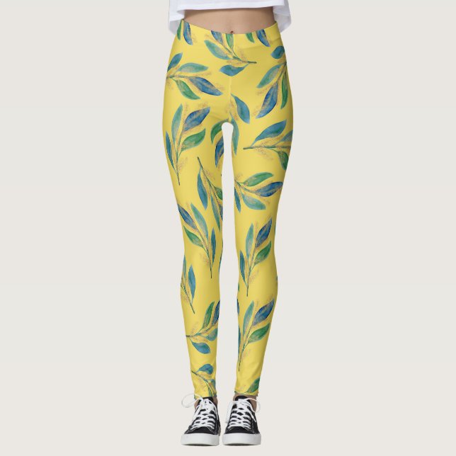 Orange Blood Leggings (Front)