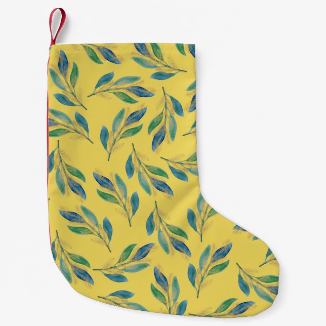 Orange Blood Small Christmas Stocking (Front)