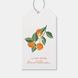 Orange Blossom A Gift From Custom Name Citrus Tags
