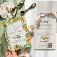 Orange Blossom Citrus Wedding Details and Website