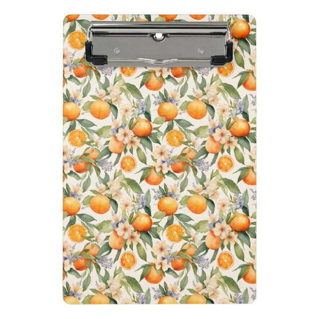 Orange Blossom Clipboard (Front)