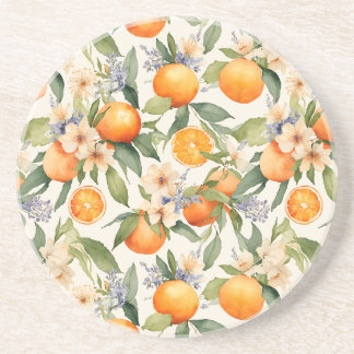 Orange Blossom Coaster