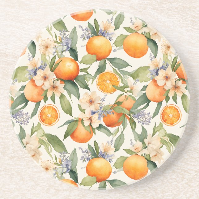 Orange Blossom Coaster (Front)