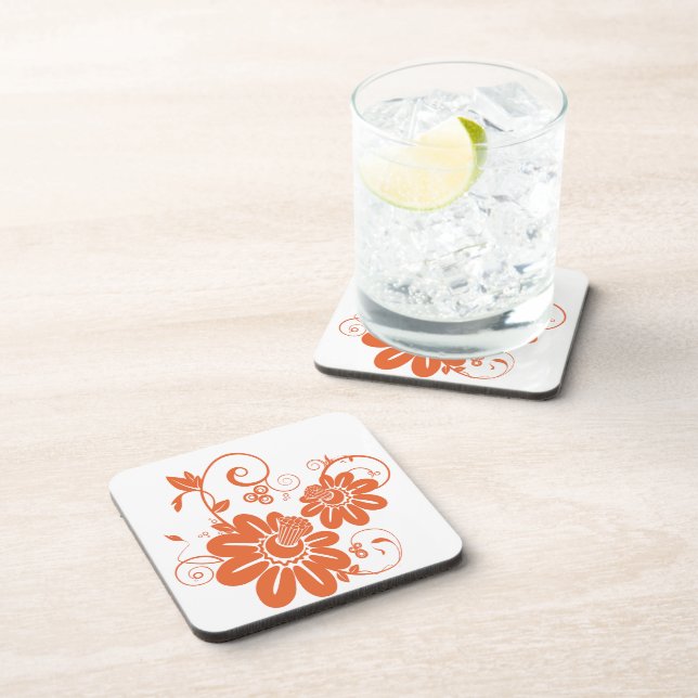 Orange Blossom Coaster (Right Side)