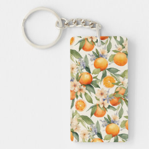 Orange Blossom Keychain