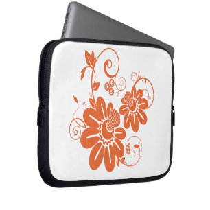 Orange Blossom Laptop Sleeve