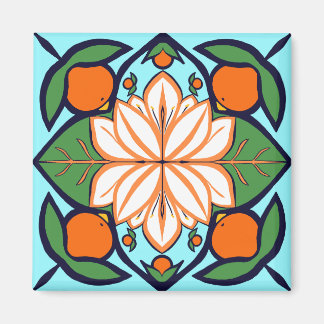 Orange Blossom Magnet