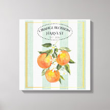Orange Blossom - Mediterranean Citrus Label