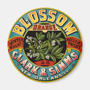 Orange Blossom Winter Wheat Magnet