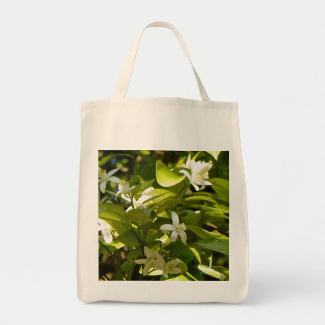 ORANGE BLOSSOMS FROM FLORIDA Tote Bag (Front)