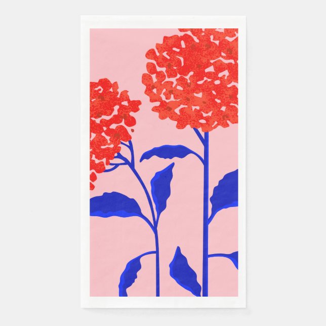 Orange Blossoms Napkin (Front)