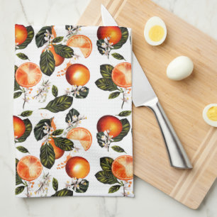 Orange Blossoms  Tea Towel