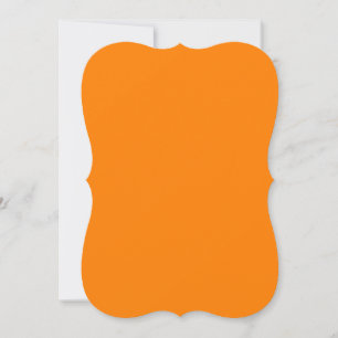 Orange Bracket Invitation