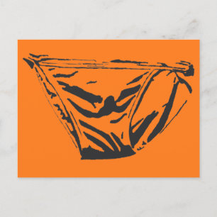 Orange Briefs Postcard