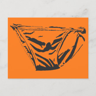 Orange Briefs Postcard