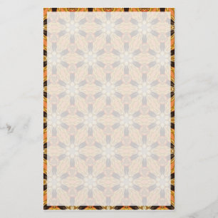 Orange Brown Vintage Stationery