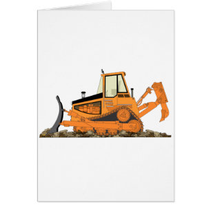 Orange Bulldozer