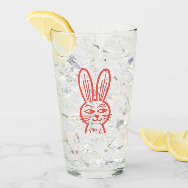 Orange Bunny Glass (Front Ice)