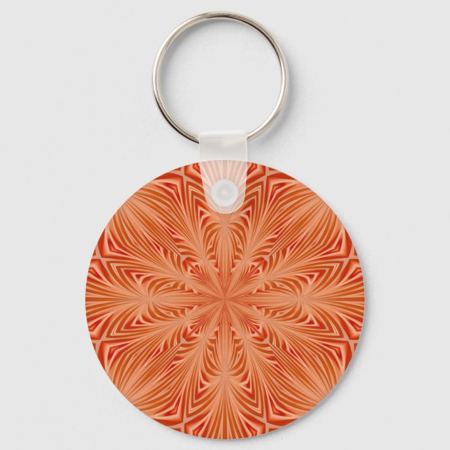 Orange Burst Key Ring (Front)