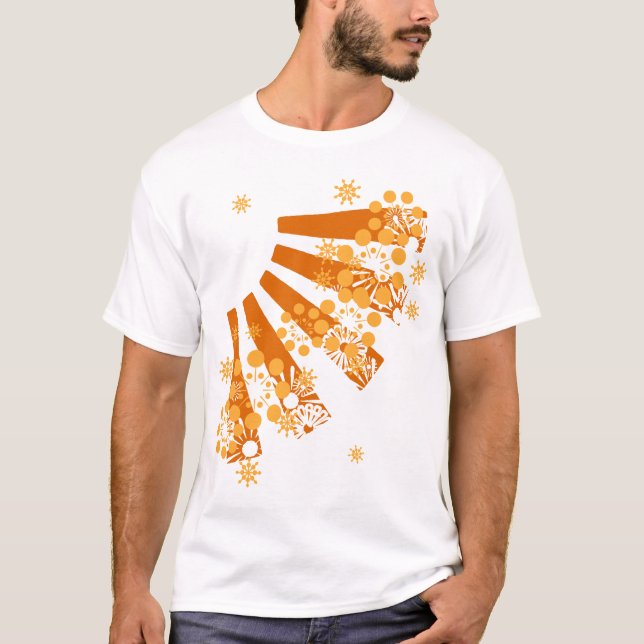 Orange Burst T-Shirt (Front)