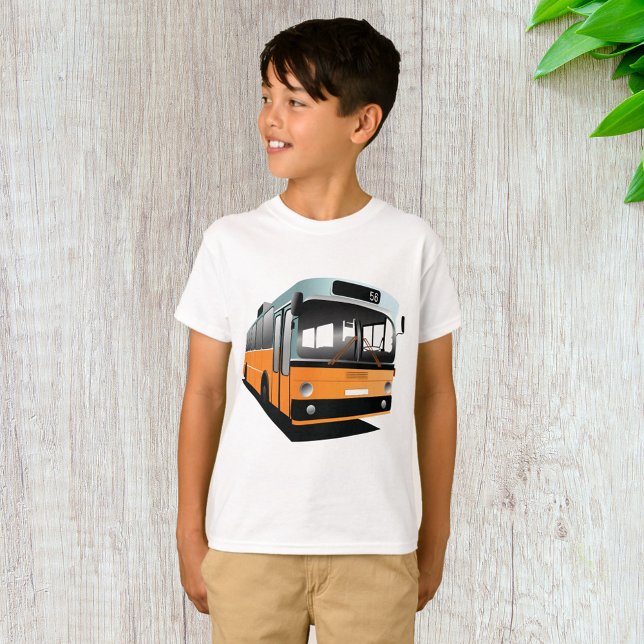 Orange Bus T-Shirt (Creator Uploaded)