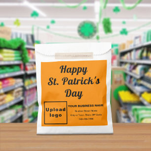 Orange Business Brand, St. Patrick's Day, Favour Bags