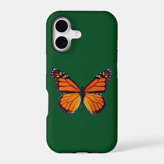 Orange Butterfly iPhone 7 Case (Back)