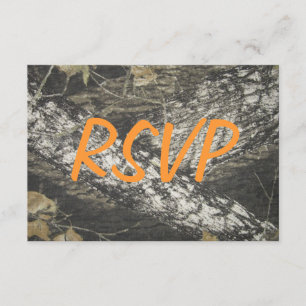 Orange Camo RSVP