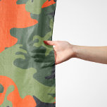 Orange Camouflage Pattern, Military Pattern, Army Scarf<br><div class="desc">Elegant,  stylish and sophisticated camouflage pattern in orange and green colour. Modern and trendy gift,  perfect for the military lover in your life.</div>