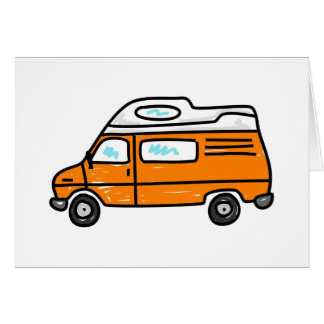 Orange Campervan