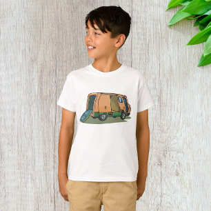 Orange Campervan with Ramp T-Shirt