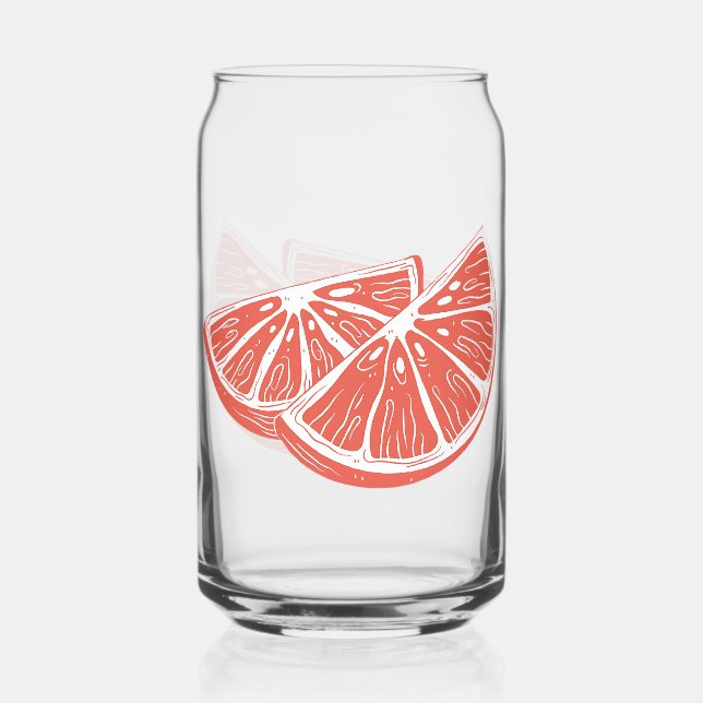 Orange Can Glass (Front)
