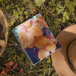 Orange Canna Lily Floral Notebook