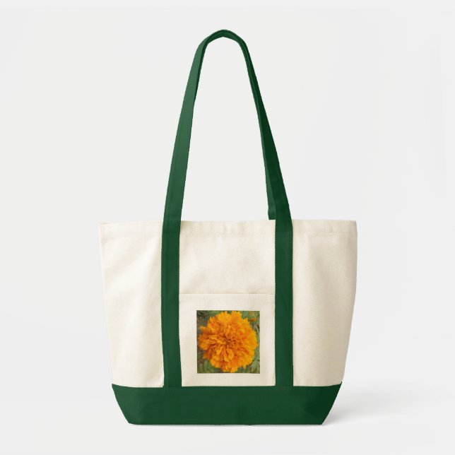Orange Carnation bag - choose style & colour (Front)