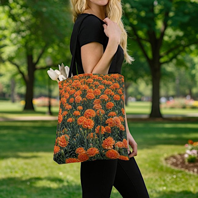 Orange Carnations Tote Bag (Creator Uploaded)