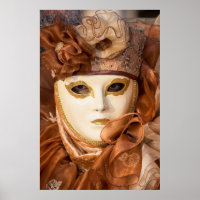 Orange Carnival costume, Venice