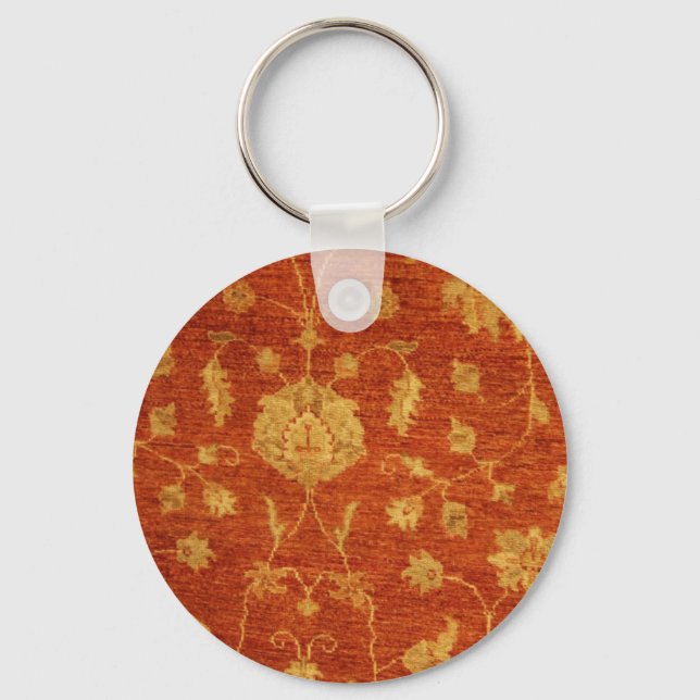 Orange Carpet Tin Man Key Ring (Front)