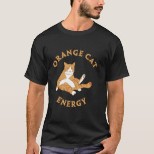 Orange Cat Energy Apparel T-Shirt