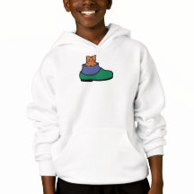 Orange Cat in a Shoe