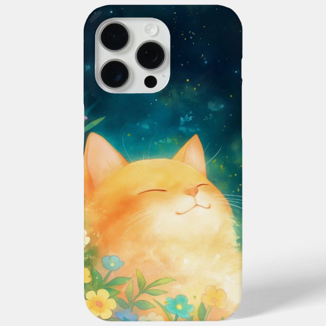 Orange Cat Peaceful Nap Case-Mate iPhone Case (Back)