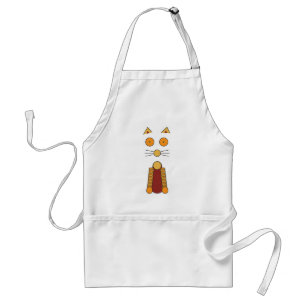 Orange CAT Standard Apron