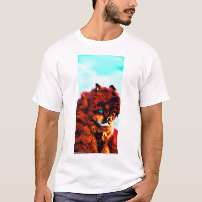 Orange Cat T-Shirt (Front)