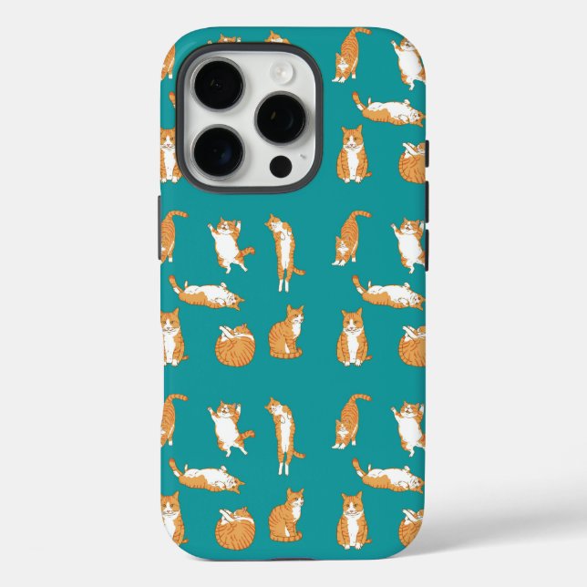 Orange Cats Funny Case-Mate iPhone Case (Back)