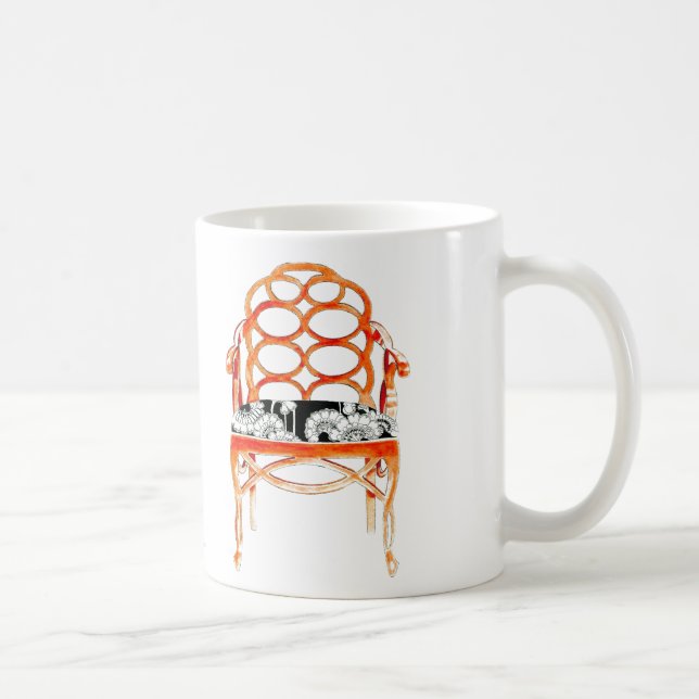Orange Chair Mug (Right)