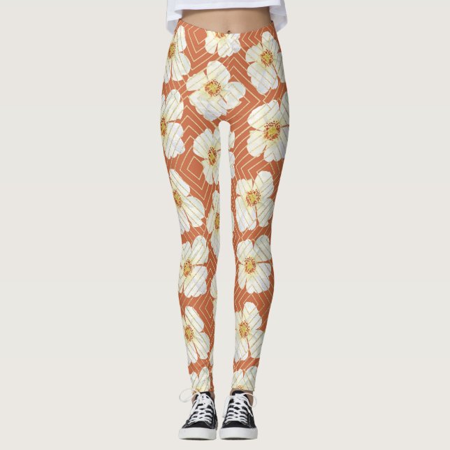 Orange Chicken Leggings (Front)