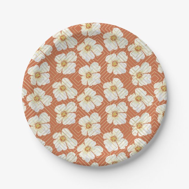 Orange Chicken Paper Plate (Front)