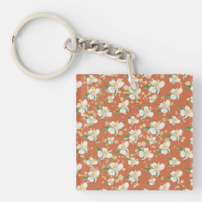Orange Chicken Recipe Key Ring (Front)